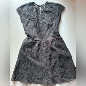 Dolce Vita Black Lace Mini Dress